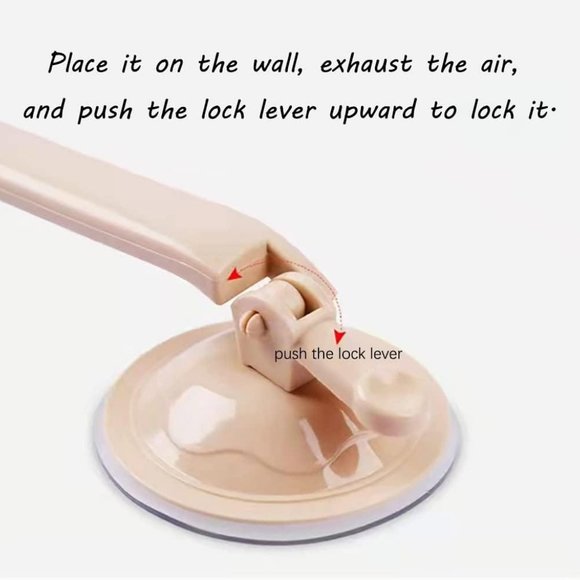 Adjustable 6 in1 bathroom plastic corner hooks Suction Cup Towel Bar,CornerTowel - Picture 11 of 12